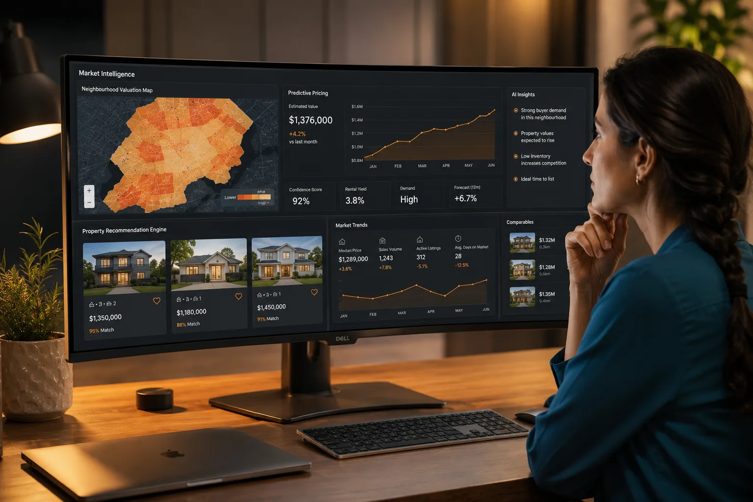 AI Real Estate App Development — Intelligent Property Platform India